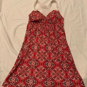 Built in bra summer dress